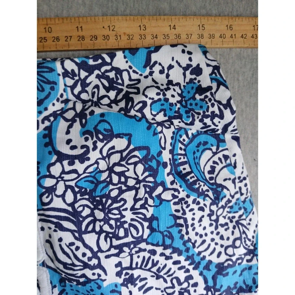Lilly Pulitzer Skirt 4 Skort Marigold Mini Floral Resort Beach Cruise